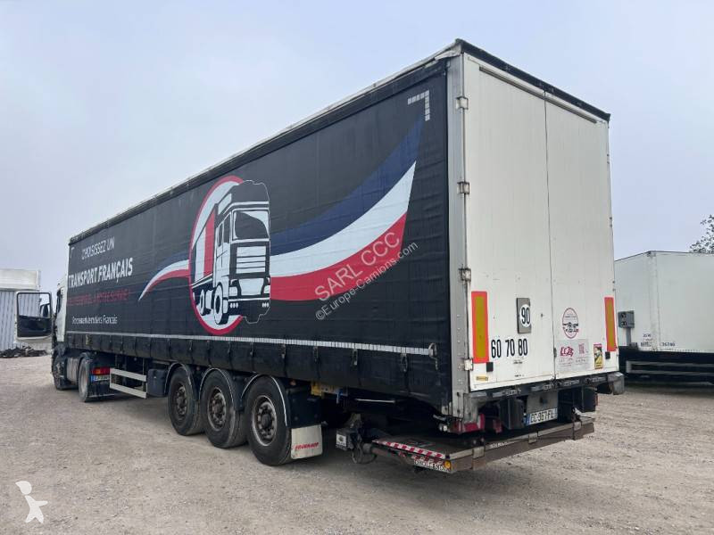 Fruehauf CC-967-FL 1 essieu relevable semi-trailer
