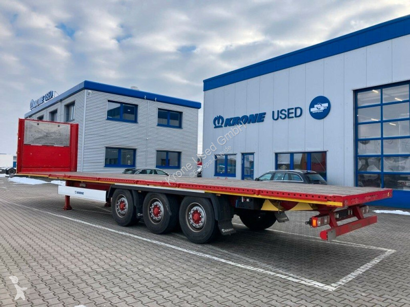 Krone Plateau  27 eLBP4-C semi-trailer