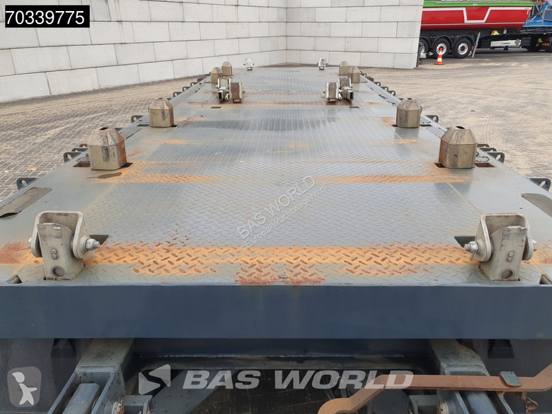 Félpótkocsi  BMA 27/12 Open Lift+Steering Axle SAF