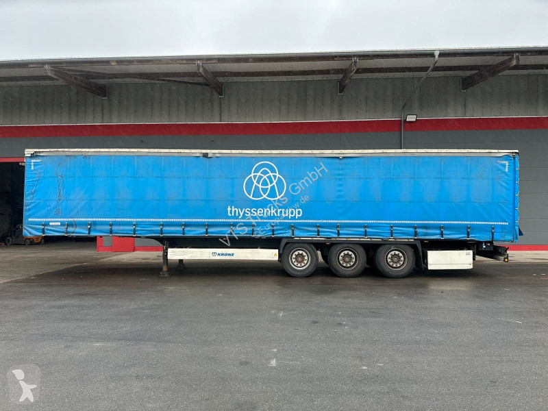نصف مقطورة Krone Curtainsider/EDSCHA/Liftachse/Box