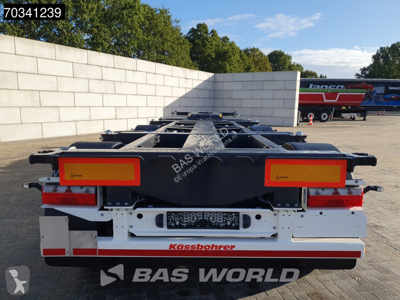 Kässbohrer XS 3 axles NEW Multi 45'ft Lift Axle...