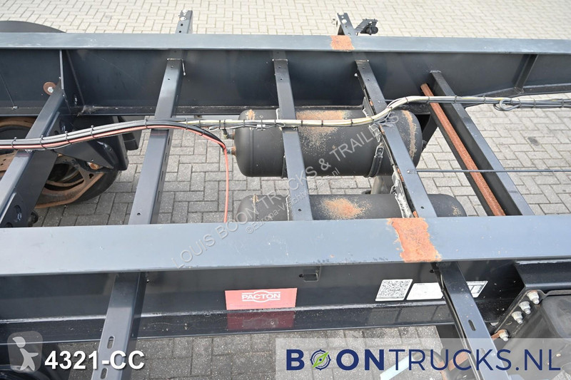 Sættevogn Pacton ET4 | 20ft * 2810KG * SAF/DRUM...