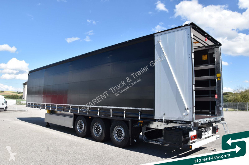 نصف مقطورة Schmitz Cargobull Hubdach Liftachse...