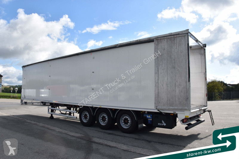 نصف مقطورة Stas 10mm 91m³ 2 x Liftachsen SAF...