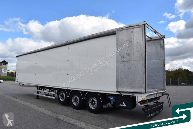 نصف مقطورة Stas 10mm 91m³ 2 x Liftachsen SAF...
