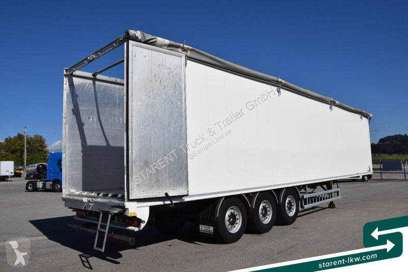 نصف مقطورة Stas 10mm 91m³ 2 x Liftachsen SAF...