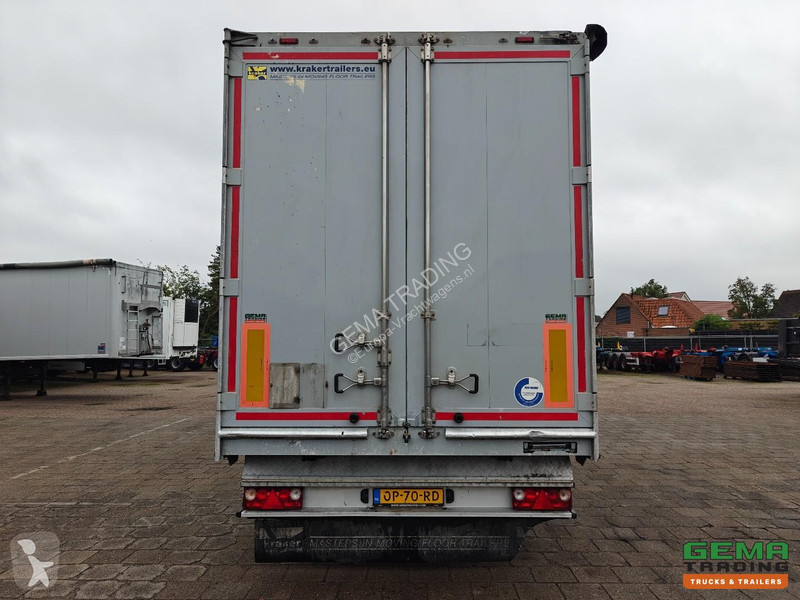 Kraker trailers 92m³ Walking floor - Galvanized...