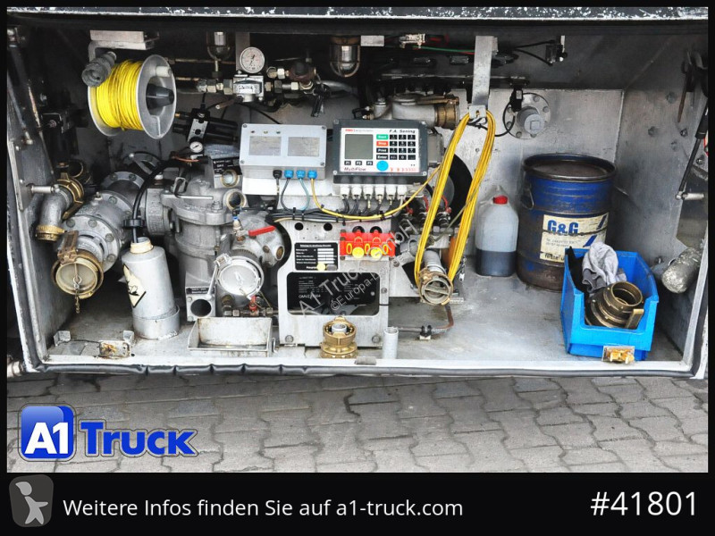 Oplegger  Alu, Benzin + Diesel , 40m³ 2...