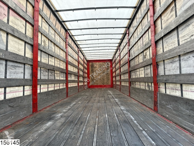 Félpótkocsi Lecitrailer Tautliner Lift axle