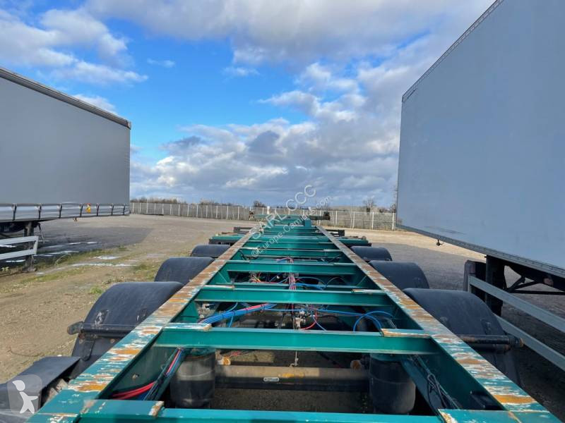 Location semi remorque Lecitrailer porte containers Surbaissé châssis