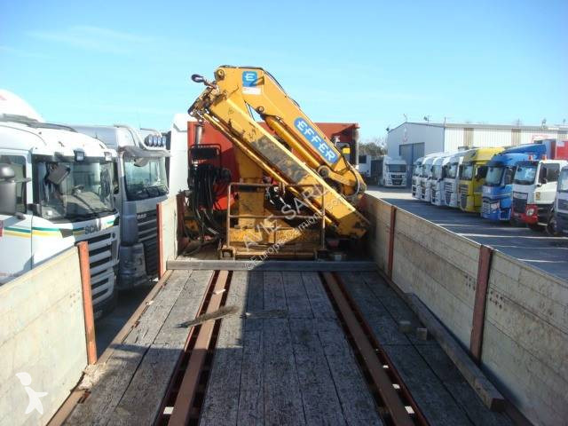 Semitrailer Samro PLATEAU GRUE 38T 15T/M