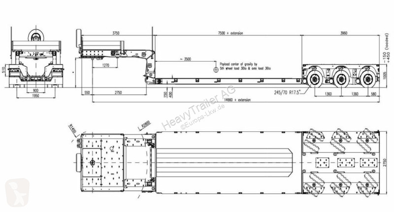 Semirimorchio Faymonville MAX Trailer...