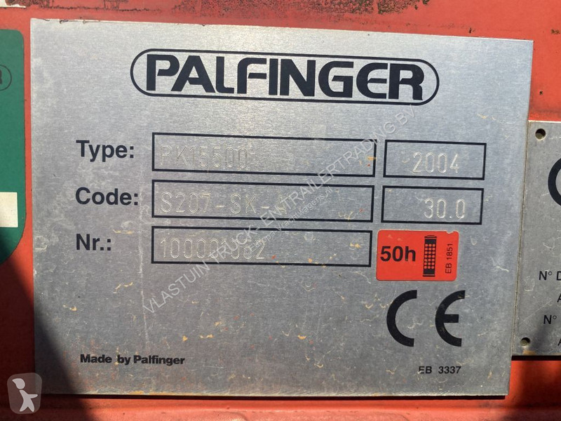 Semitrailer Kaiser KAISER | PALFINGER  PK1550 |