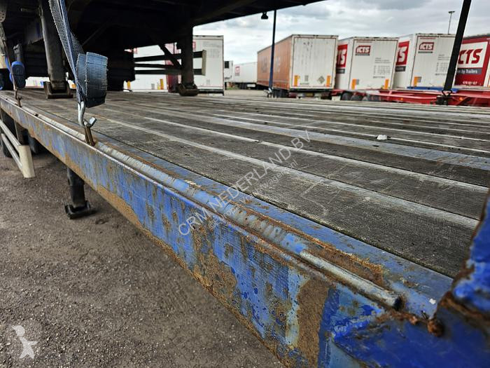 Semiremorca Pacton 3 AXLE FLATBED TRAILER BPW DRUM