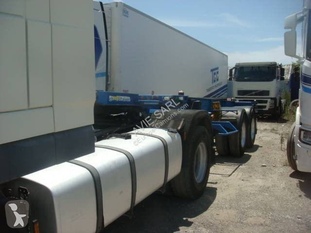 Semitrailer Asca PORTE CONTAINER 2 ESSIEUX 1996