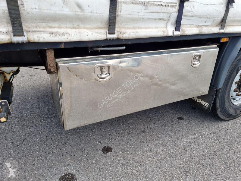 Semitrailer Krone  TAUTLINER FOSSE A BOBINES...