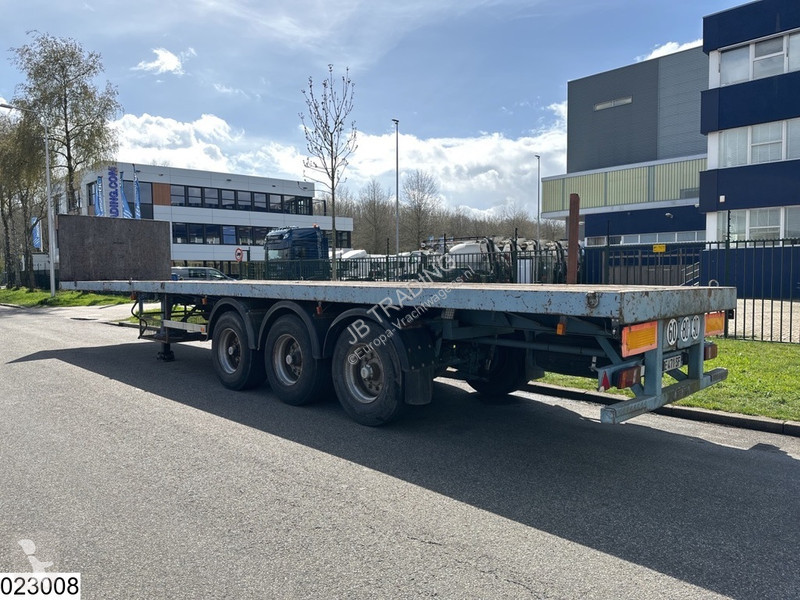 Semitrailer Nooteboom open laadbak 42000 KG,...