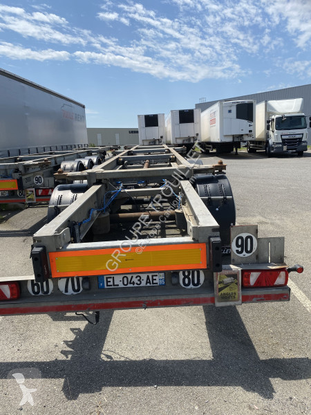 Semitrailer Trouillet 38 TONNES CHARIOT COULISSANT
