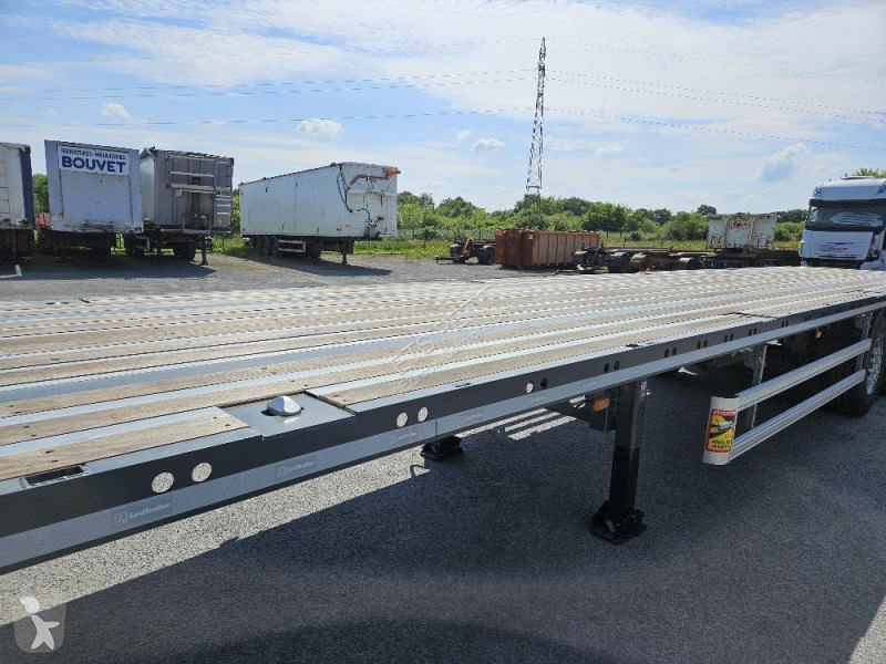 Oplegger Lecitrailer  Plateau droit Porte Contener
