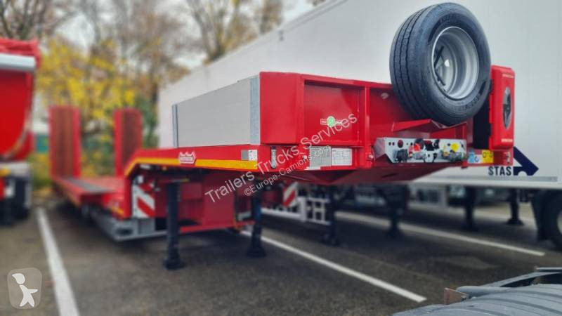 Semitrailer Nooteboom Plateau Porte Matériel