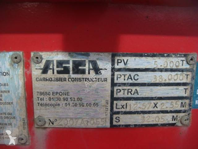 Semitrailer Asca PORTE CONTAINER ASCA 40 45...
