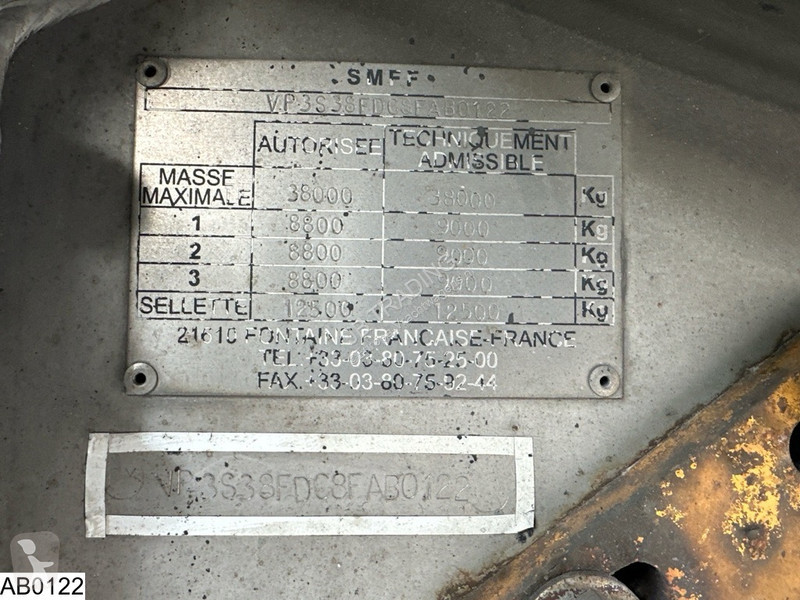 Semi reboque Magyar Bitum 33330 Liter, 1...