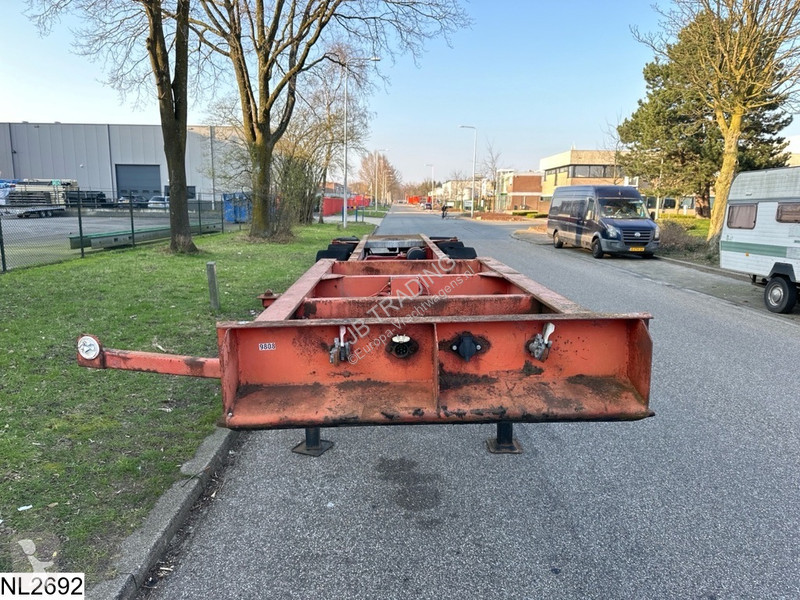 Oplegger Fruehauf Container 20 FT, Steel...