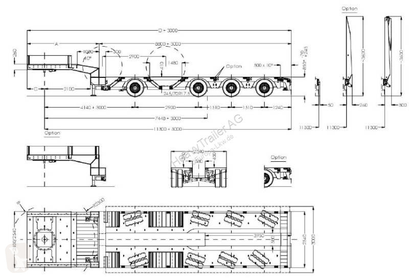 Semitrailer Faymonville...