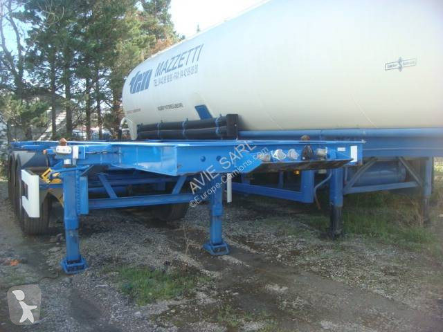 Semitrailer Van Hool 20 pieds adr 38t 3 essieux