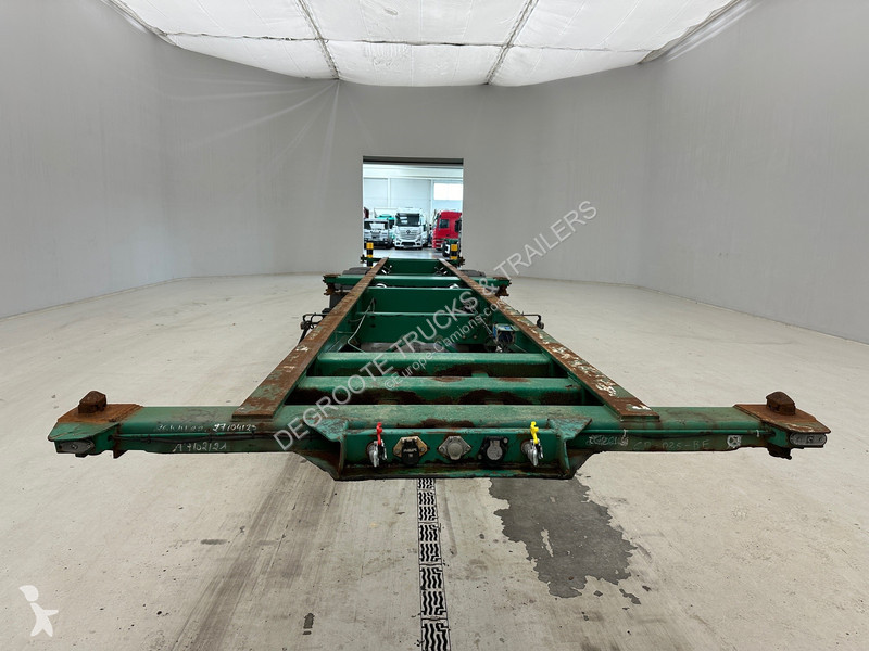 Oplegger Fruehauf 4x Skelet 2 x 20-40 ft