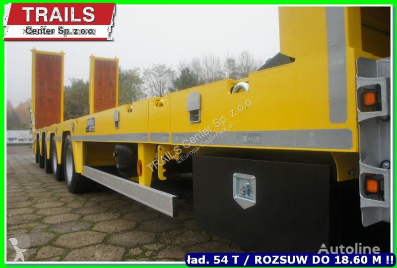 Semirimorchio Mega 4 axle low floor 18.600 m....