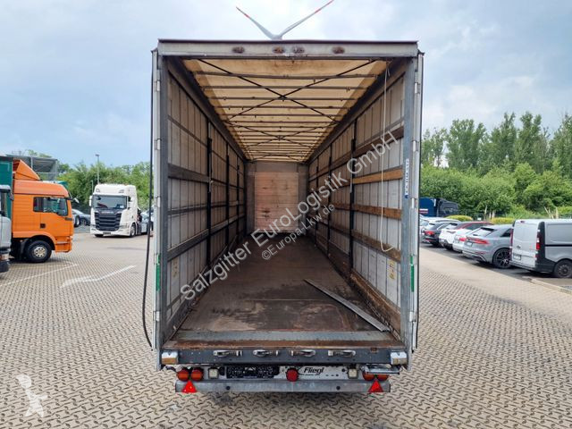 Semitrailer Fliegl SZS01 / Hubdach / Jumbo