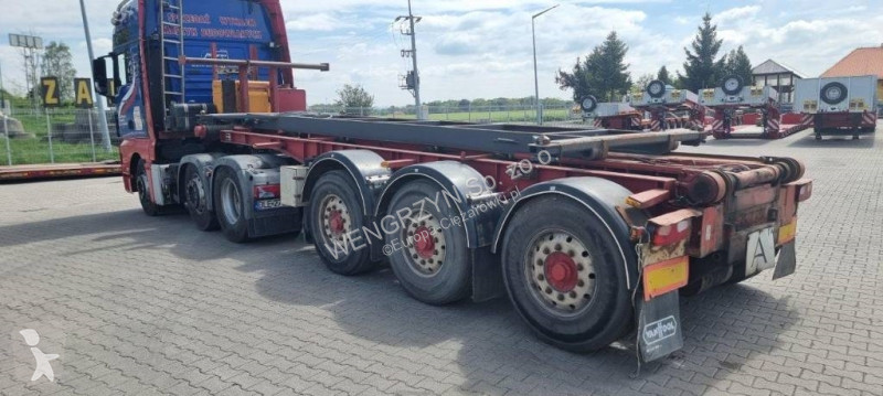 Oplegger  Naczepa kontenerowa VAN HOOL pionowy...