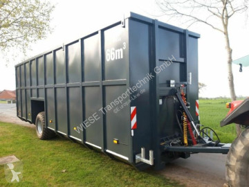 Wiese Feldrandcontainer 66m³ Gülle Wasser