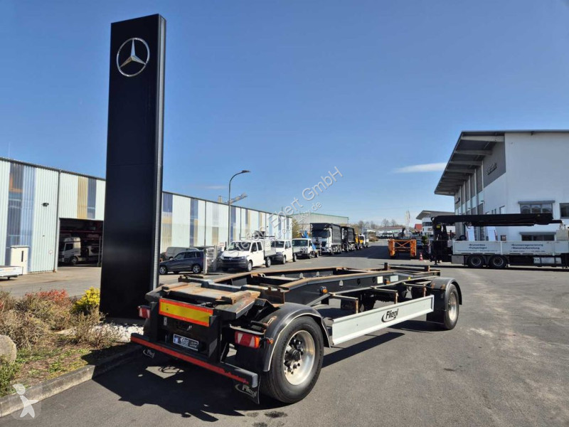Släp Fliegl ZPS180 Abroll-Container-Anhänger