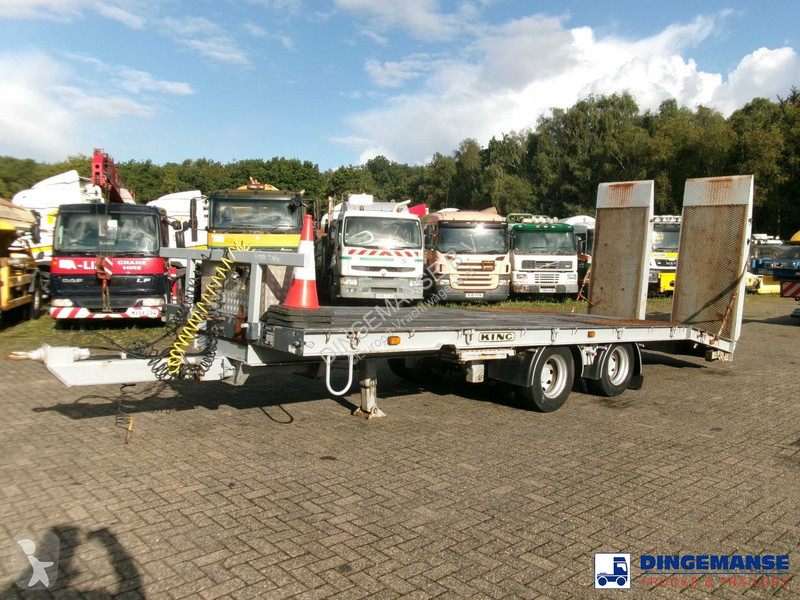 Reboque King 2-axle platform drawbar trailer...