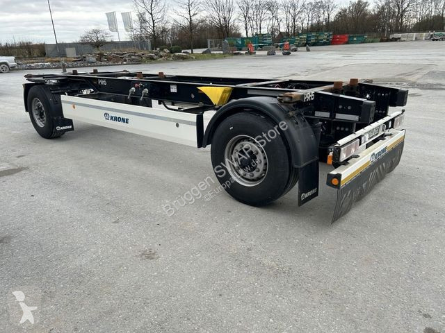 Reboque Krone 2 Achswechselfahrgestell, Typ:...