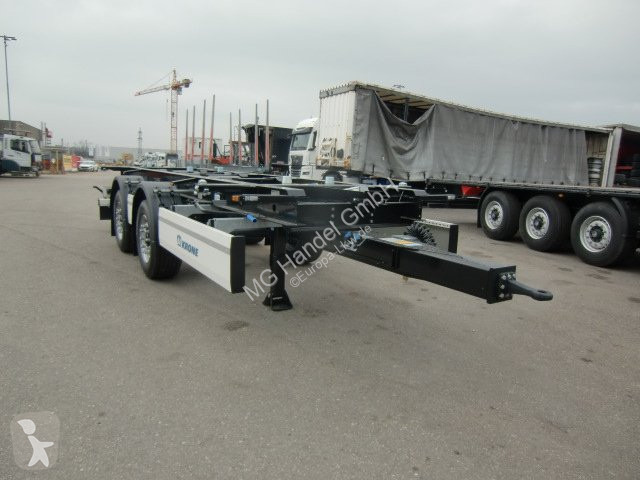 Remorque Krone ZZ/DC07 Tandem Lafette,...