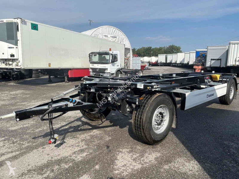 Remorque Krone AZW 18, Lafette, Krone-Achsen, Neu