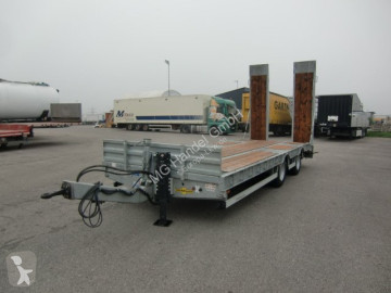 Remorque Humbaur HBTZ 217224 BS schräg Tandem-Tieflader Verzinkt, SAF-Achsen,