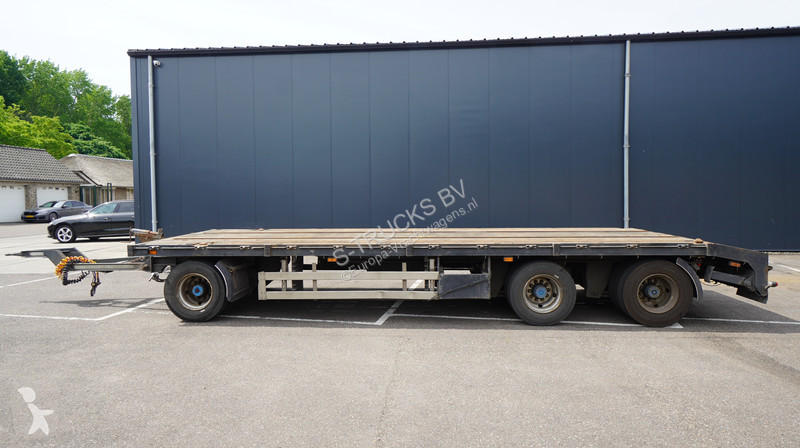 Remorque GS Meppel 3 AXLE FLATBED WITH TWISTLOCKS