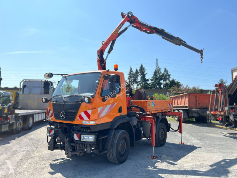 Remorque Mercedes Unimog U20 2-Achs...
