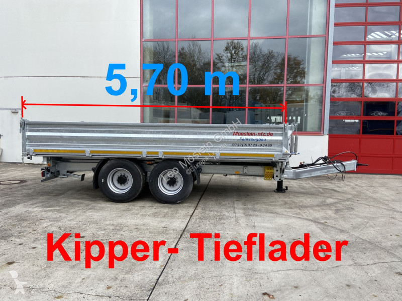 Remorque TTD 14 5,70 m 14 t Kipper Tieflader...
