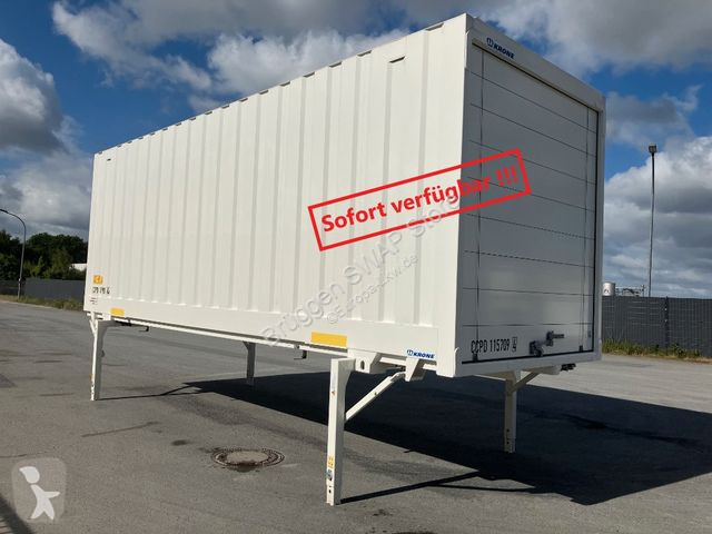 Släp Krone Wechselbrücke Koffer