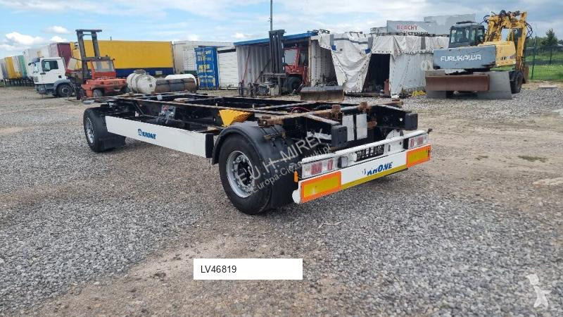 Remolque Krone BDF JUMBO OPONY R19.5 OSIE BPW...