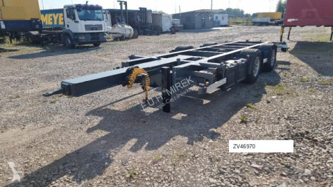 Remorque H&W TANDEM BDF GÓRNY ZACZEP JUMBO 19.5 OPONY HAMULCE TARCZOWE ST.BDB