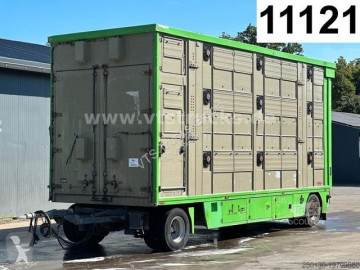 Remorque Finkl FINKL VA18 3.Stock Viehanhänger, Hubdach