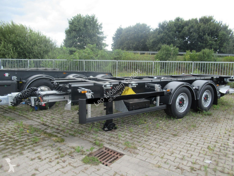 Remorque Krone ZZ Tandem- BDF- Wechselanhänger...