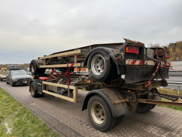 Ремарке Hüffermann HSA 18.70 Schlittenabroller Containeranhänger 2x