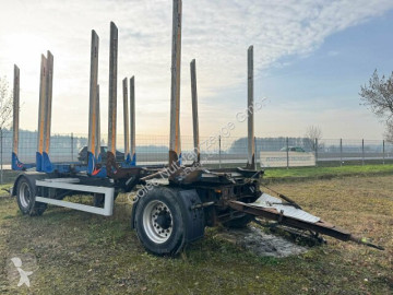 Ремарке Zanner ZANNER AHK 18 Holzanhänger 2 Achse 3350kg